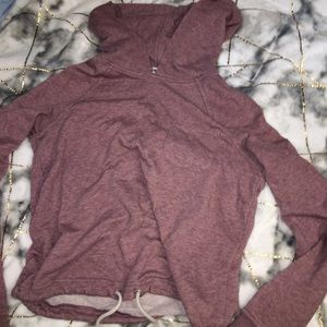 Cropped hoodie
